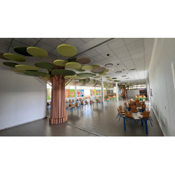 PANNEAU ACOUSTIQUE DECORATIF MURAL / PLAFOND - MAROC -