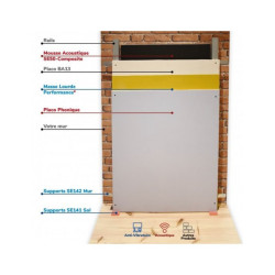 TECSOUND SY ""Masse lourde Viscoélastique à base polymère"" Maroc