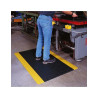 Tapis Anti-Fatigue Haute Performance Noir et Jaune