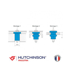 Supports Paulstra FT135