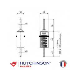 SUPPORTS ANTIVIBRATOIRE FT101