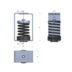 Suspente à ressort VT